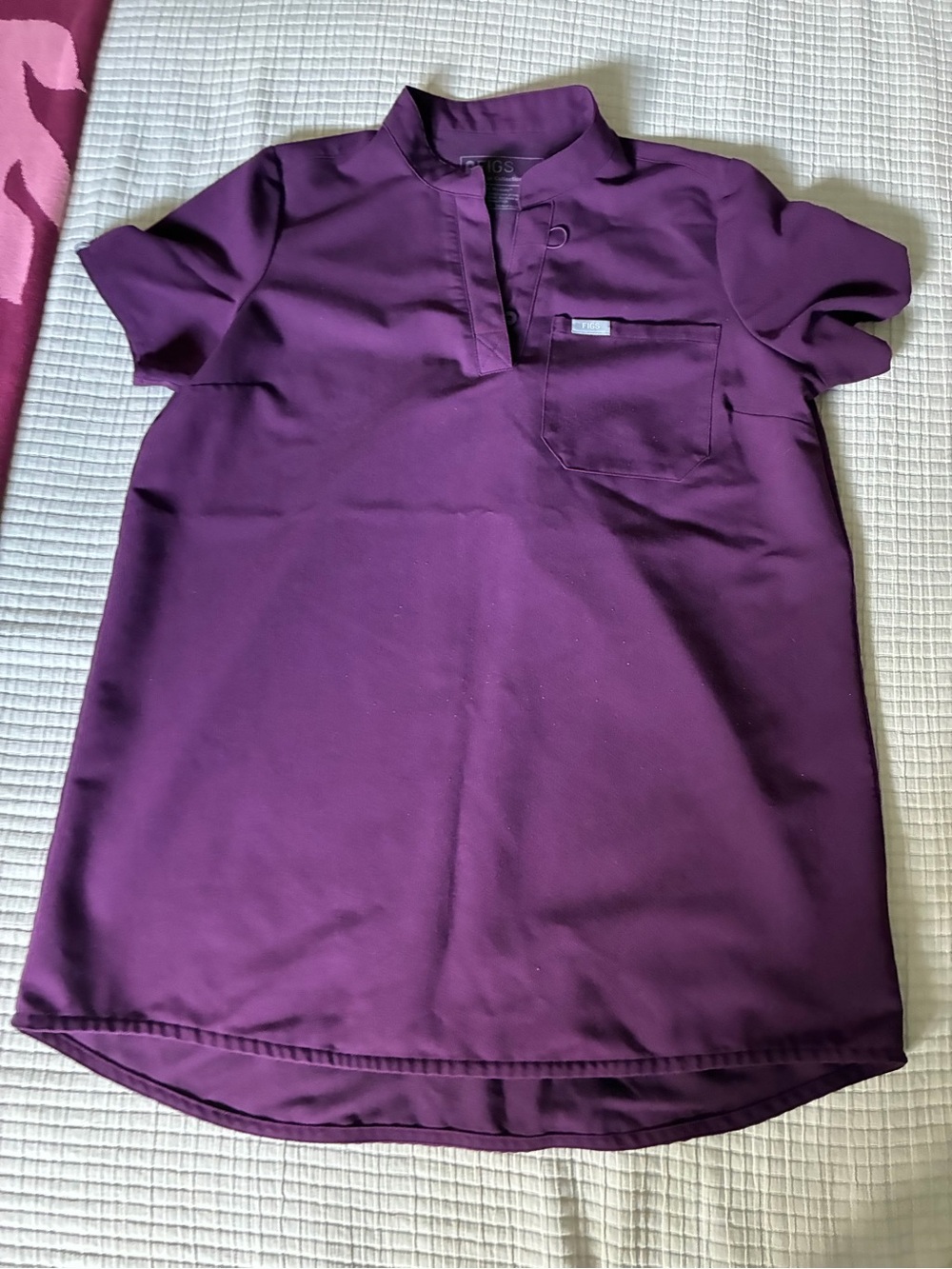 FIGS Kitale Maternity Top Plum XS